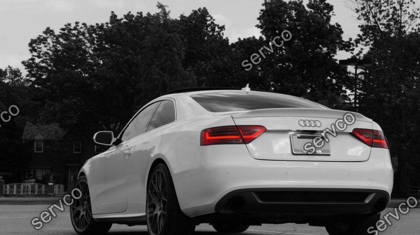 Eleron spoiler tuning sport Audi A5 Coupe 8T 8T3 S5 Sline Caractere ver2