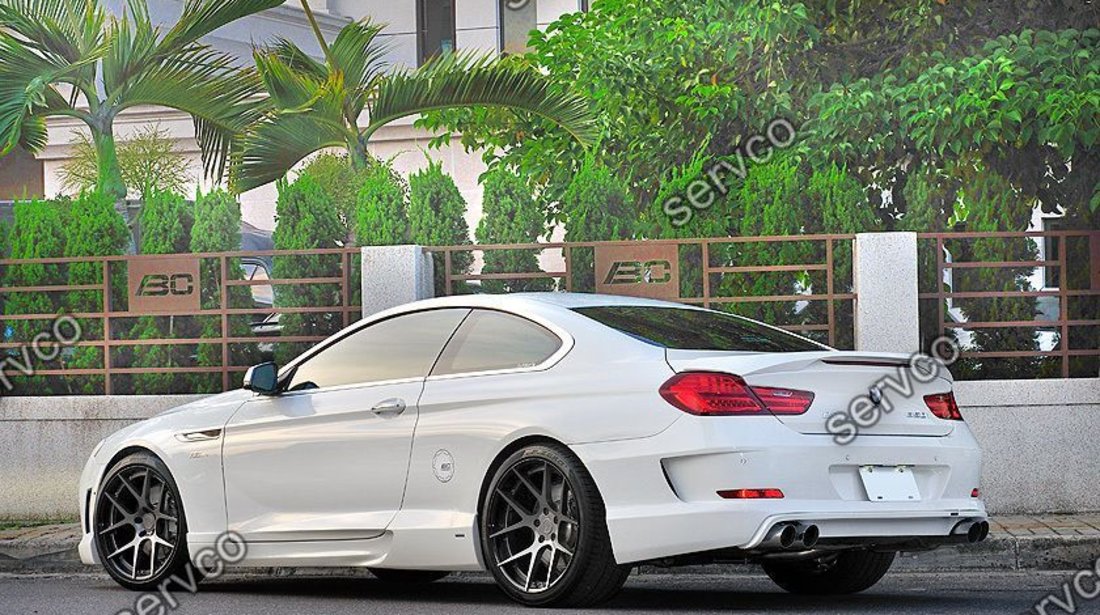 Eleron spoiler tuning sport BMW F06 F13 Grand Coupe Seria 6 Hamann M6 Aero 2011-2018 ver1