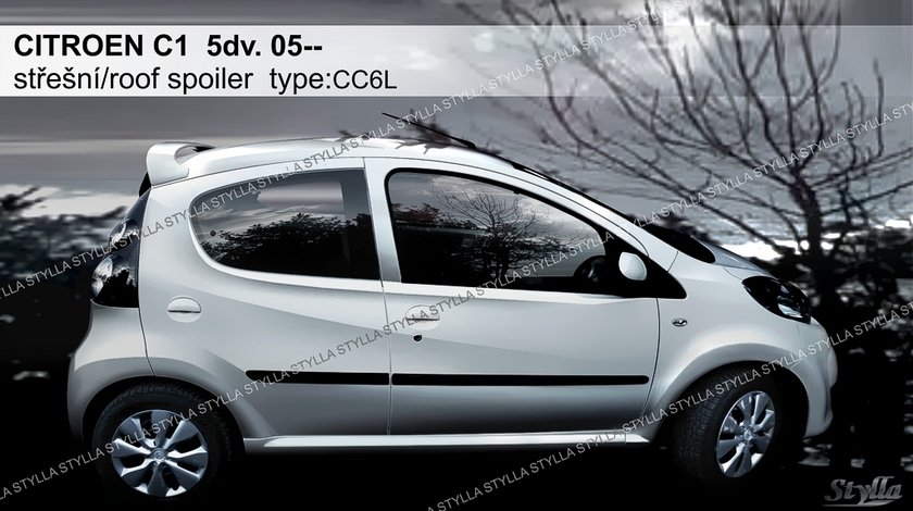 Eleron spoiler tuning sport Citroen C1 Gti Vti Hatchback 2005-2014 ver2