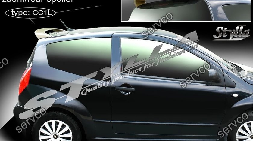 Eleron spoiler tuning sport Citroen C2 VTR VTS Gti Vti Rally 2003-2009 ver1