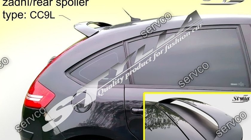 Eleron spoiler tuning sport Citroen C4 hatchback HB Vti Vts Vtr Gti 2004-2011 ver2