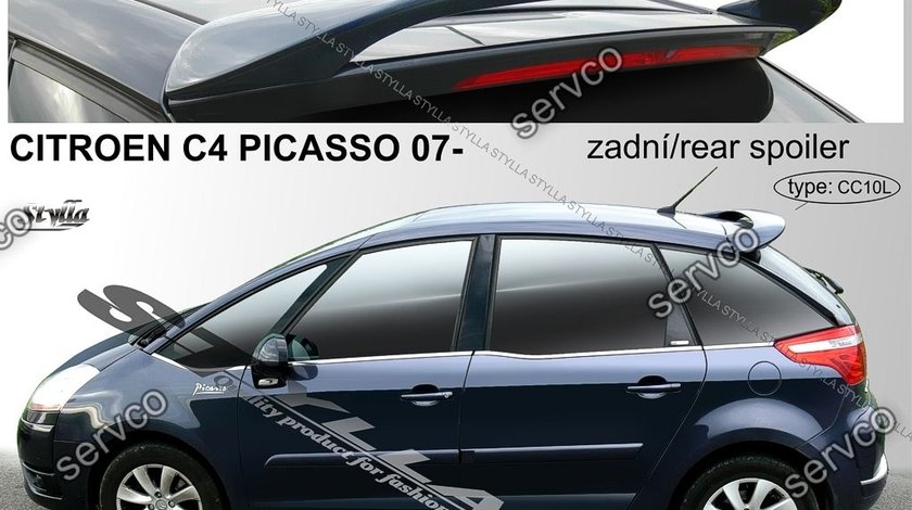 Eleron spoiler tuning sport Citroen C4 Picasso VTS Vti Vts 2006-2014 ver3