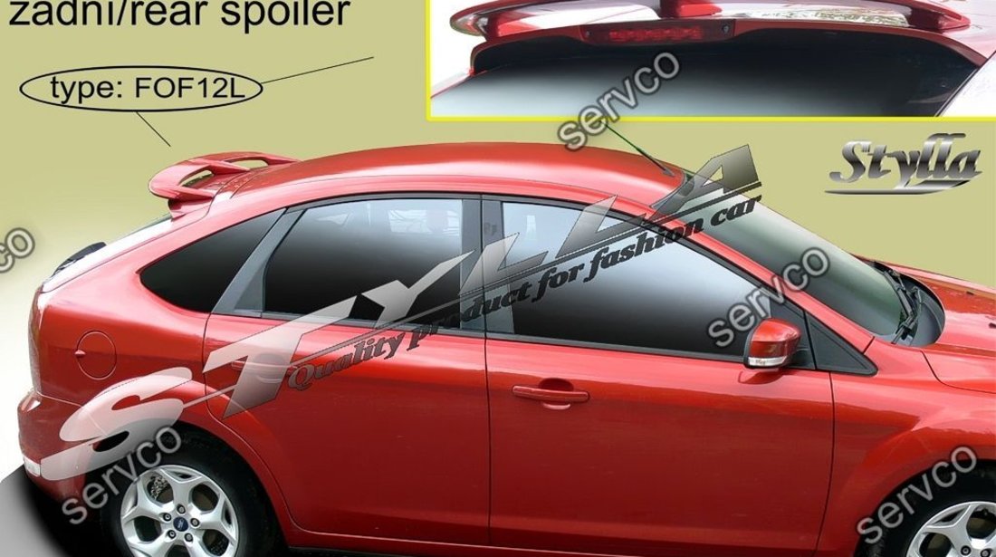 Eleron spoiler tuning sport Ford Focus 2 MK2 HB ST Hatchback v5