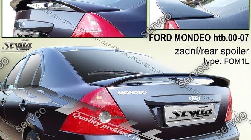 Eleron spoiler tuning sport Ford Mondeo Mk3 3 Sedan HB ST220 Titanium X Zetec 2000-2007 ver5