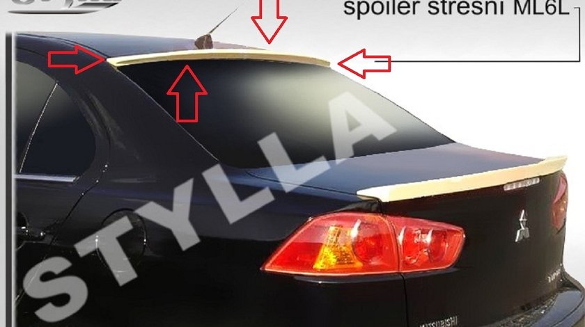 Eleron spoiler tuning sport luneta Mitsubishi Lancer GTS Evo X CY2A CZ4A ver3