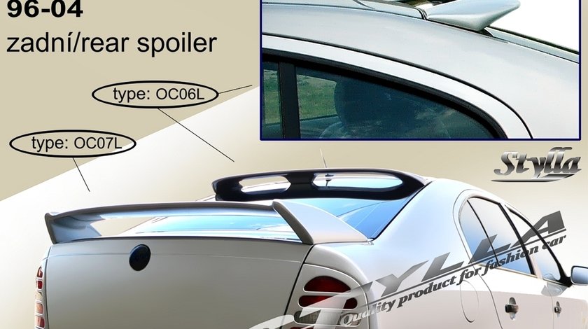 Eleron spoiler tuning sport luneta Skoda Octavia 1 Mk1 1U WRC RS Vrs 1996-2006 ver18