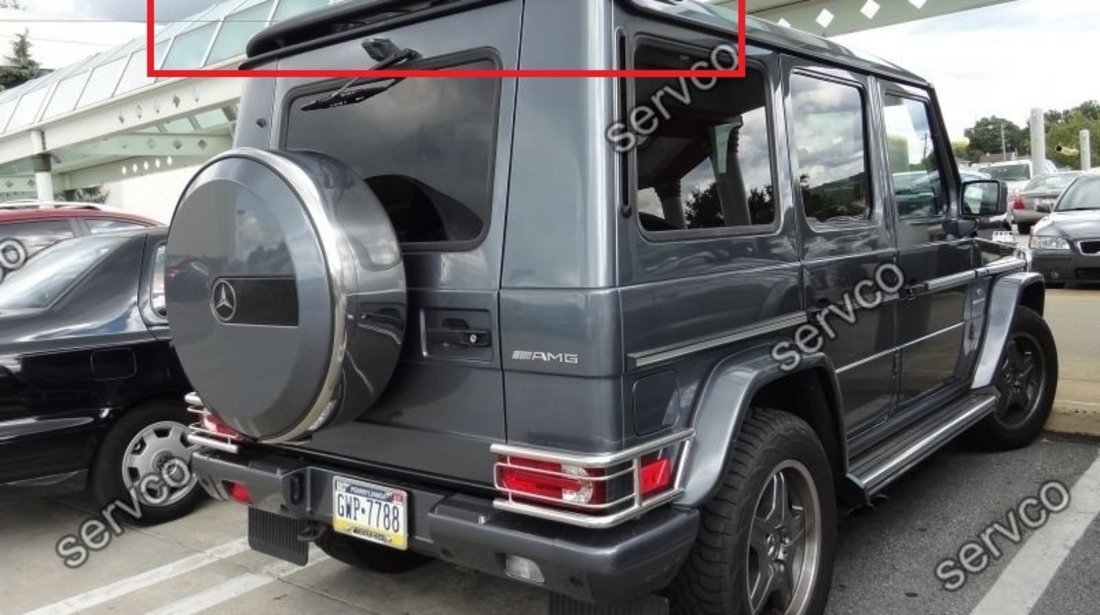 Eleron spoiler tuning sport Mercedes Benz G Class W460 W461 W463 Hamann Brabus AMG ver1