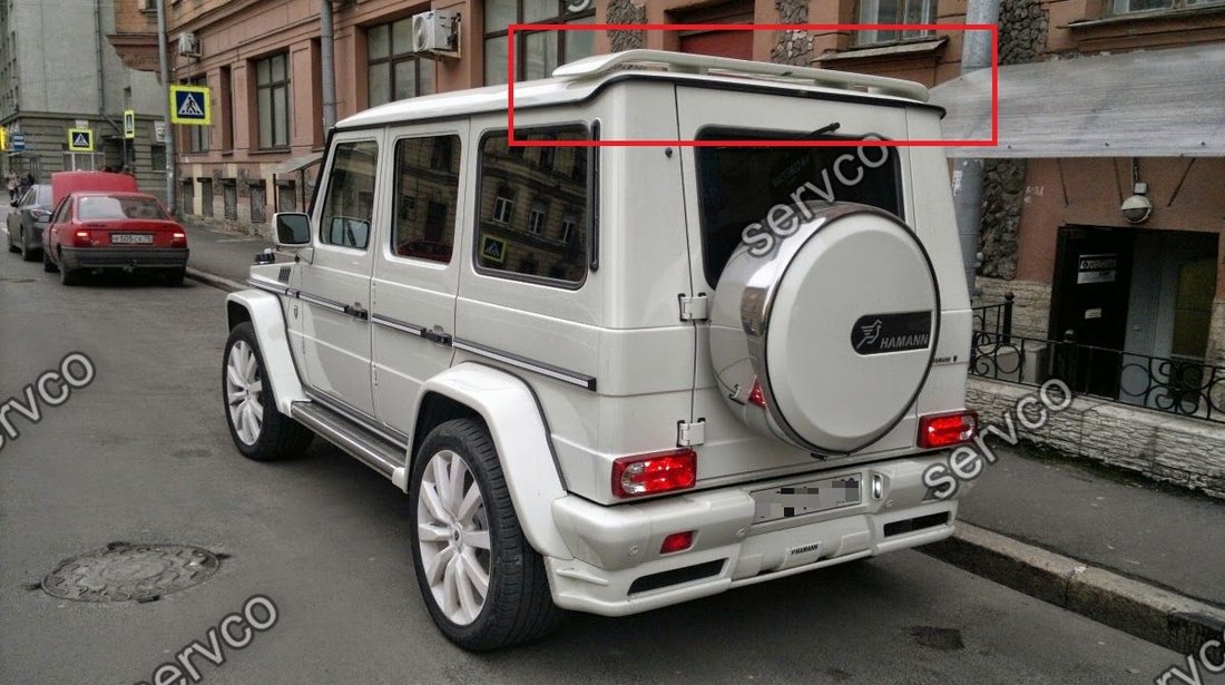 Eleron spoiler tuning sport Mercedes Benz G Class W460 W461 W463 Hamann Brabus AMG ver1