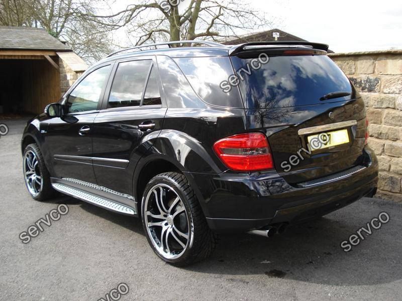 Eleron spoiler tuning sport Mercedes Benz ML W164 AMG 2005-2011 ver1