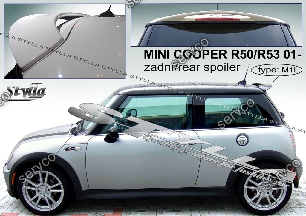Eleron spoiler tuning sport Mini Cooper S John Cooper Works Rs 2000-2007 ver2