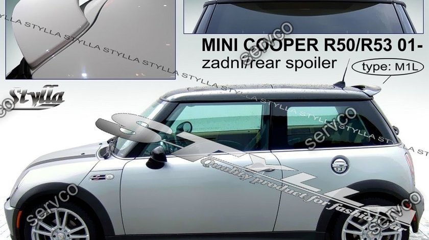 Eleron spoiler tuning sport Mini Cooper S John Cooper Works Rs 2000-2007 ver2