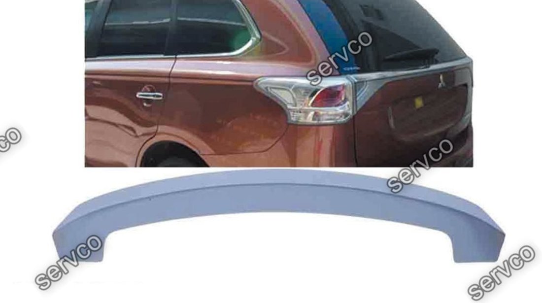 Eleron spoiler tuning sport Mitsubishi Outlander Mk3 2012-2018 ver2