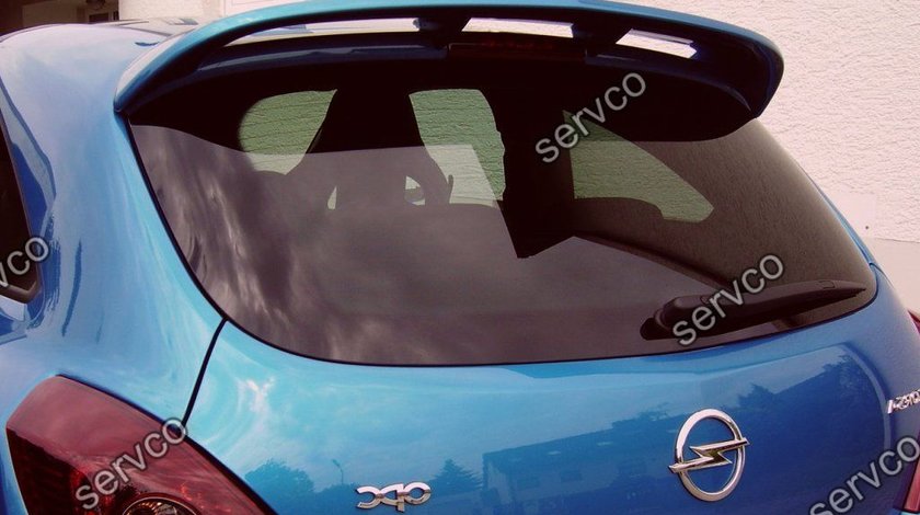 Eleron spoiler tuning sport Opel Corsa D Coupe OPC line VXR Nurburgring Edition 2007-2011 ver1