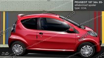 Eleron spoiler tuning sport Peugeot 107 Gti Vti Co...