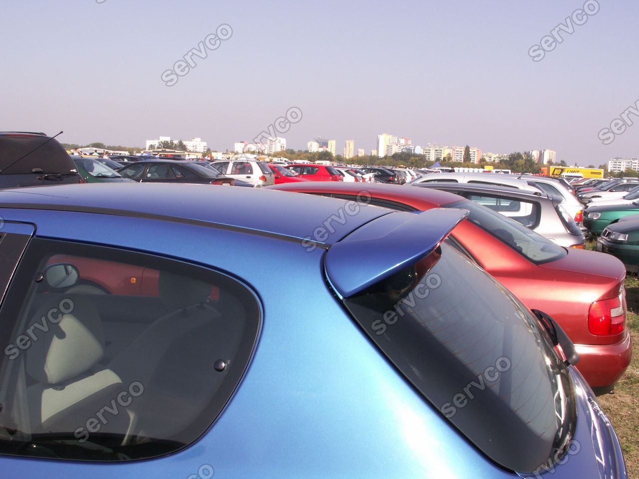 Eleron spoiler tuning sport Peugeot 206 GTI 1998-2010 ver1
