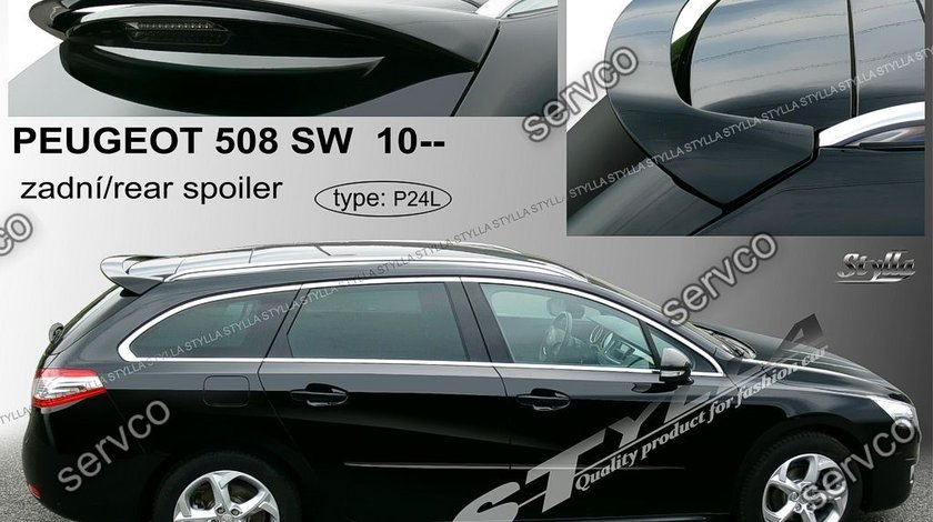 Eleron spoiler tuning sport Peugeot SW Stree Wagon Touring 508 Gti Vti 2010-2018 ver2