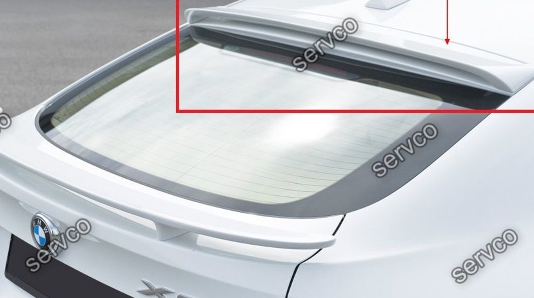 Eleron spoiler tuning sport pleoapa luneta HAMANN BMW X6 E71 E72 2009-2014 ver3