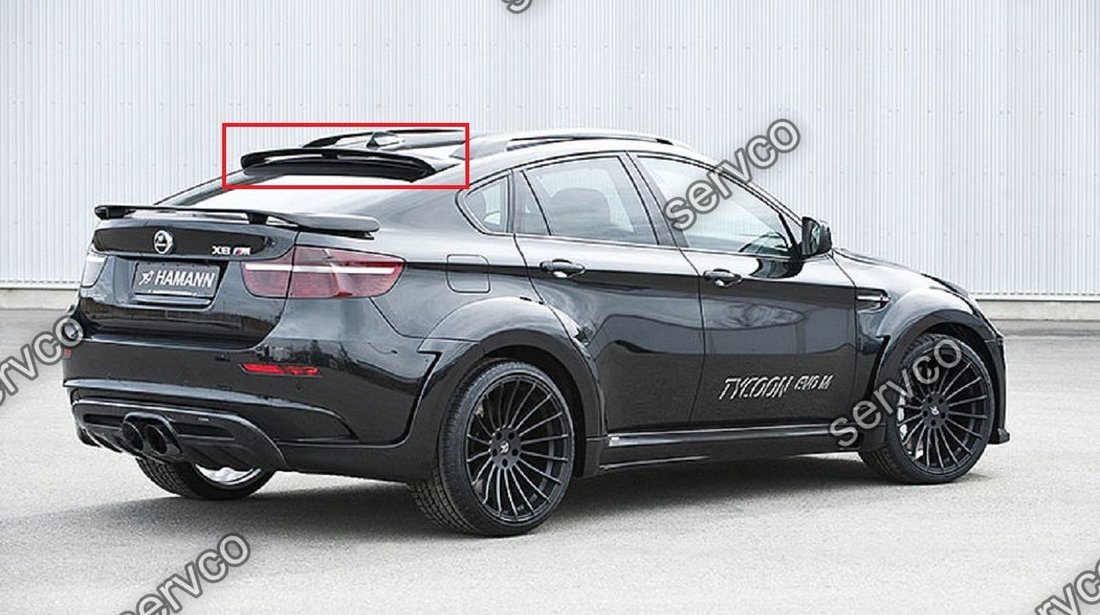 Eleron spoiler tuning sport pleoapa luneta HAMANN BMW X6 E71 E72 2009-2014 ver3