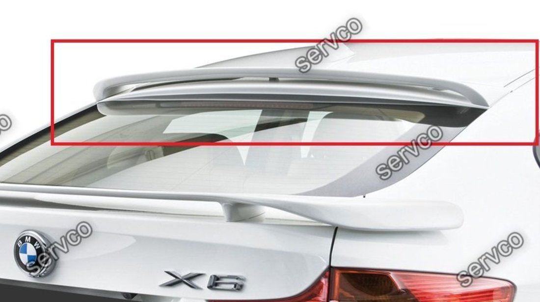 Eleron spoiler tuning sport pleoapa luneta HAMANN BMW X6 E71 E72 2009-2014 ver3