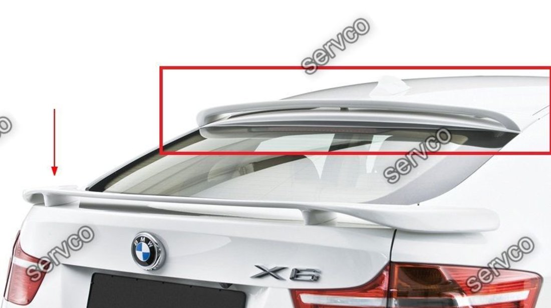 Eleron spoiler tuning sport pleoapa luneta HAMANN BMW X6 E71 E72 2009-2014 ver3