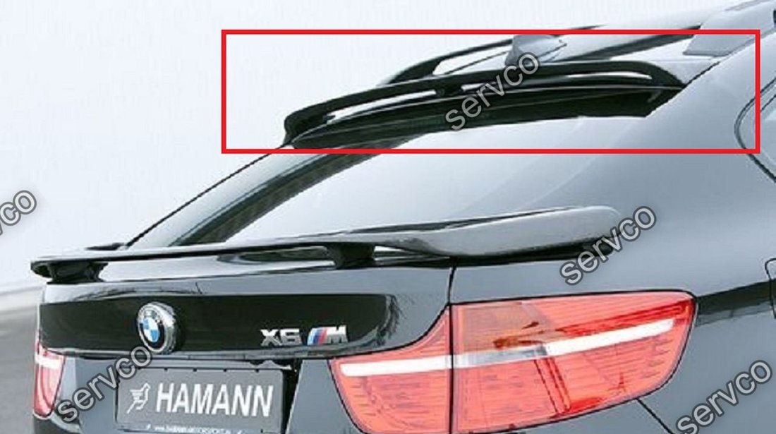 Eleron spoiler tuning sport pleoapa luneta HAMANN BMW X6 E71 E72 2009-2014 ver3