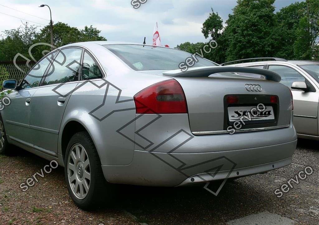 Eleron spoiler tuning sport portbagaj Audi A6 C5 Sedan RS6 S6 S line 1997-2004 ver4