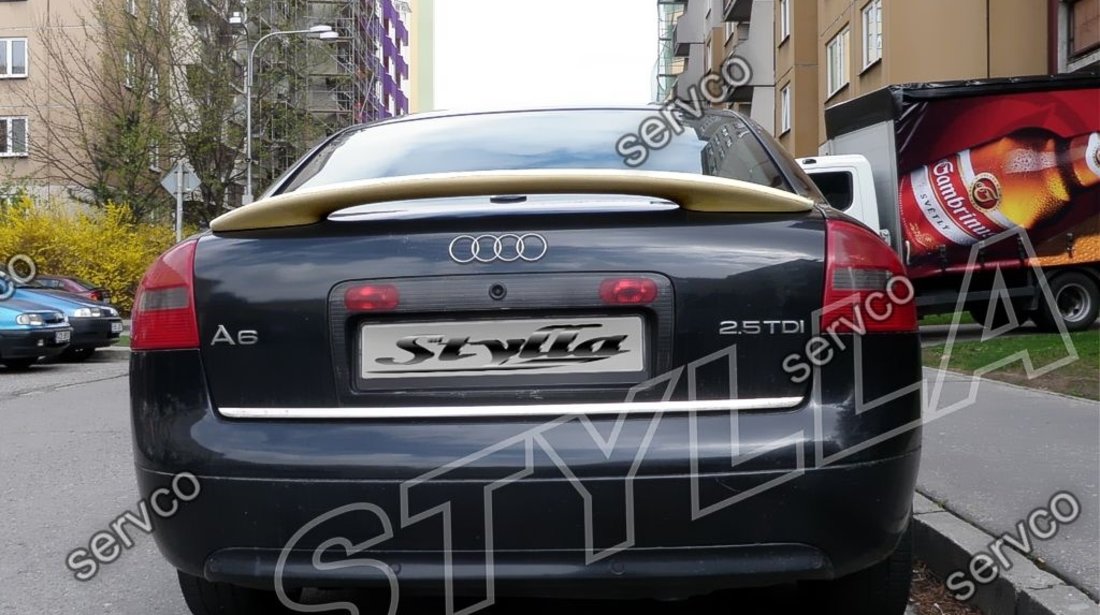 Eleron spoiler tuning sport portbagaj Audi A6 C5 Sedan RS6 S6 S line 1997-2004 ver4