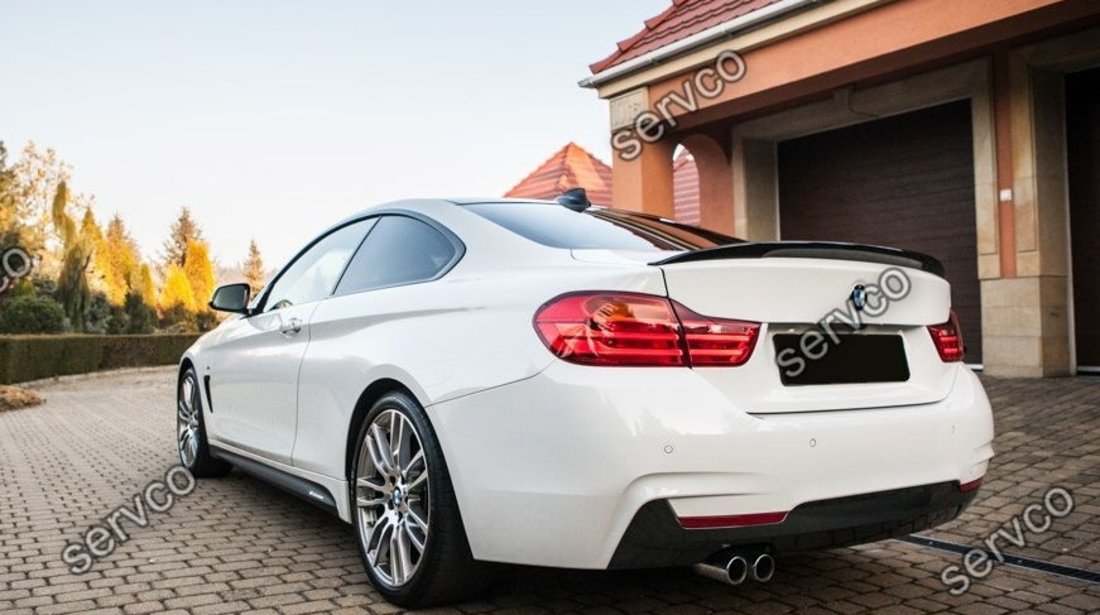 Eleron spoiler tuning sport portbagaj BMW F32 Seria 4 M4 Pack Sport Aero Look ver1