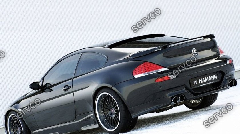 Eleron spoiler tuning sport portbagaj BMW Seria 6 E63 E64 Hamann Mpack Aero 2003-2010 ver1