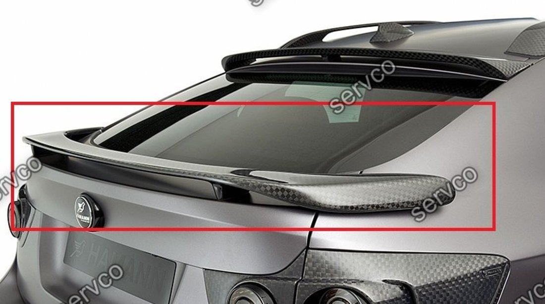 Eleron spoiler tuning sport portbagaj haion HAMANN BMW X6 E71 E72 2009-2014 ver2