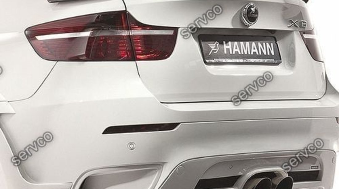 Eleron spoiler tuning sport portbagaj haion HAMANN BMW X6 E71 E72 2009-2014 ver2