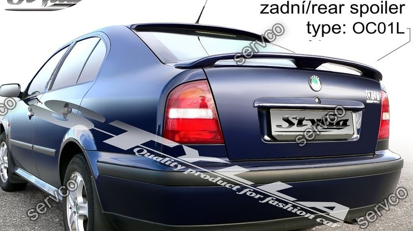 Eleron spoiler tuning sport portbagaj Skoda Octavia 1 Mk1 1U WRC RS Vrs 1996-2006 ver5