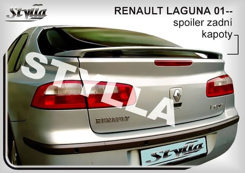 Eleron spoiler tuning sport Renault Laguna 2 Hatchback Liftback Sedan Limuzina 2001-2007 ver2