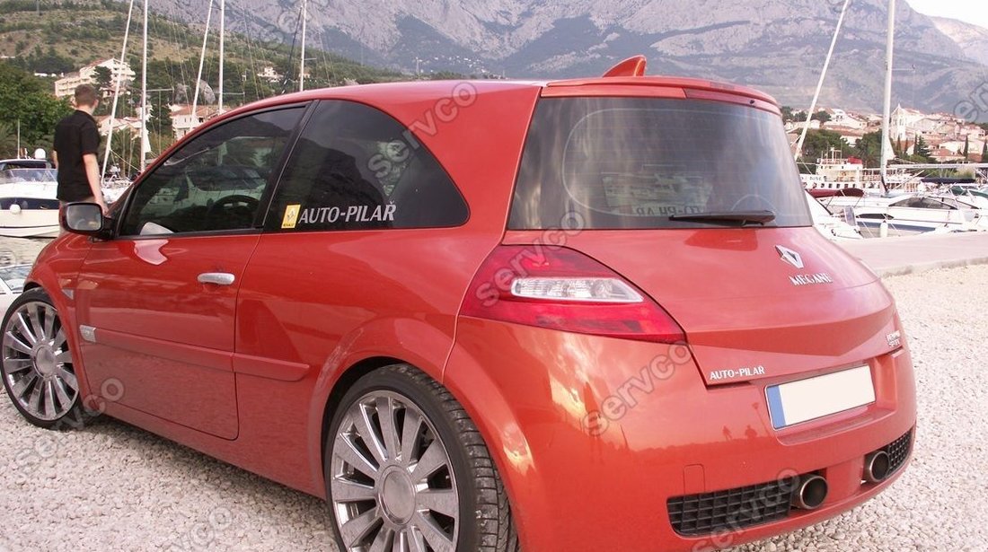 Eleron spoiler tuning sport Renault Megane 2 Hatchback Hatch HB Bicorp RS GT Gordini ver1