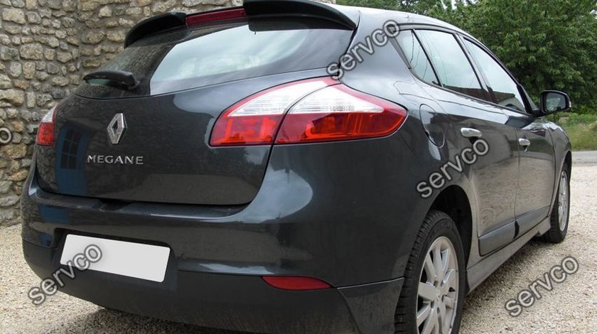Eleron spoiler tuning sport Renault Megane 3 HB RS GT Gordini 2009-2016 ver3