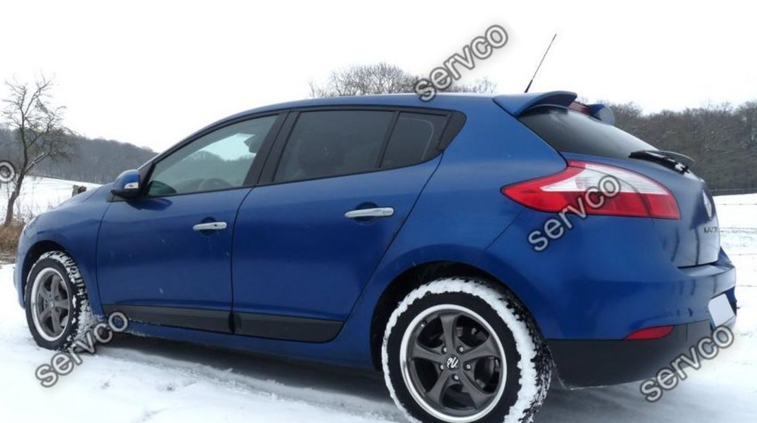 Eleron spoiler tuning sport Renault Megane 3 Mk3 Hatchback Hatch HB RS GT Gordini 2009-2016 ver3