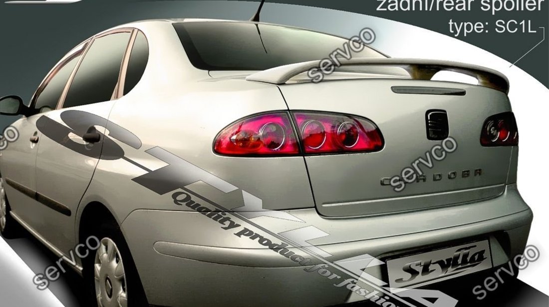 Eleron spoiler tuning sport Seat Cordoba Fr Cupra R 2002-2009 ver1