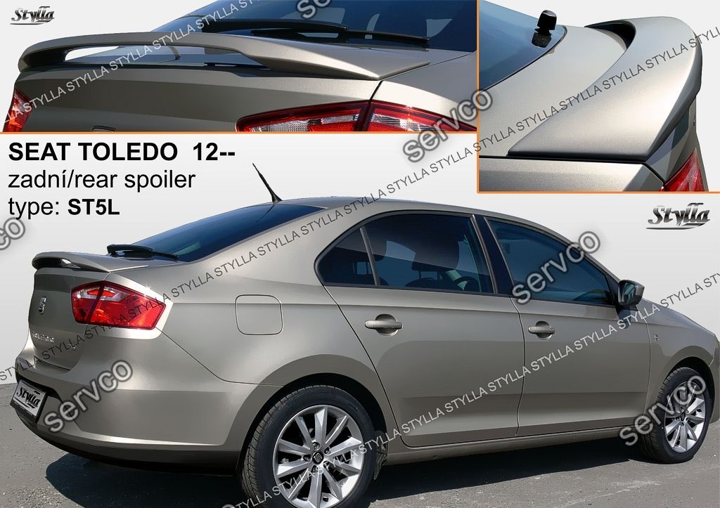 Eleron spoiler tuning sport Seat Toledo NH Cupra FR R 2011-2018 ver1