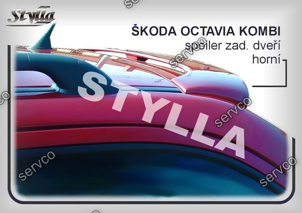 Eleron spoiler tuning sport Skoda Octavia 1 Mk1 Combi 1996-2006 ver3