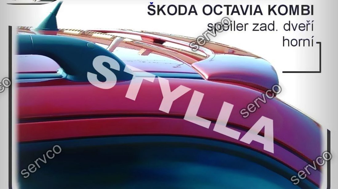 Eleron spoiler tuning sport Skoda Octavia 1 Mk1 Combi 1996-2006 ver3
