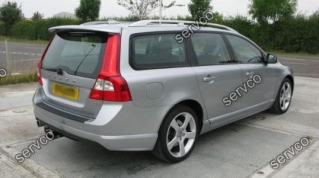 Eleron spoiler tuning sport Volvo V70 XC70 R R-design Mk3 2007-2016 ver1