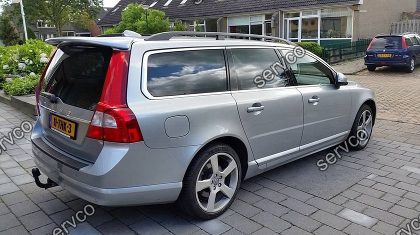 Eleron spoiler tuning sport Volvo V70 XC70 R R-design Mk3 2007-2016 ver1