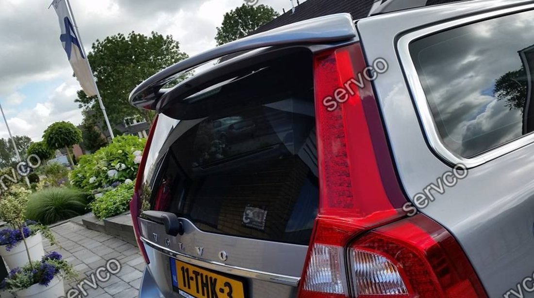 Eleron spoiler tuning sport Volvo V70 XC70 R R-design Mk3 2007-2016 ver1