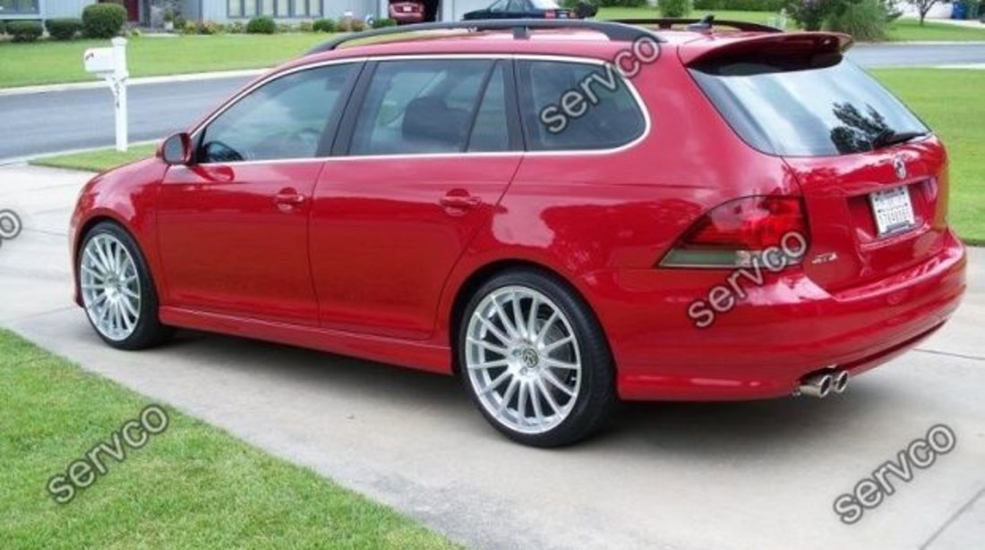 Eleron spoiler tuning sport VW Volkswagen Golf 5 6 RLine R-line GT Gti Variant Avant Break ver2