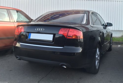 Eleron tuning sport portbagaj ABT Audi A4 B7 8E 8H RS4 S4 Sline sedan din 3 piese 2005-2007 v2