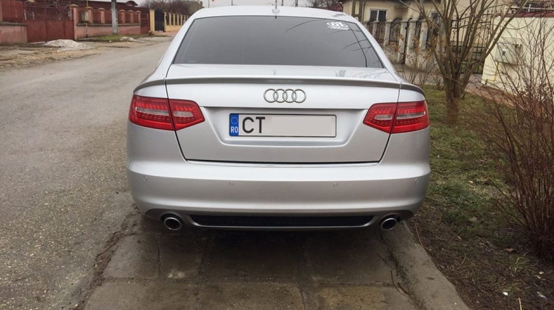 Eleron tuning sport portbagaj Audi A6 C6 4F ABT S6 RS6 S Line Sedan AB look din 3 piese v3