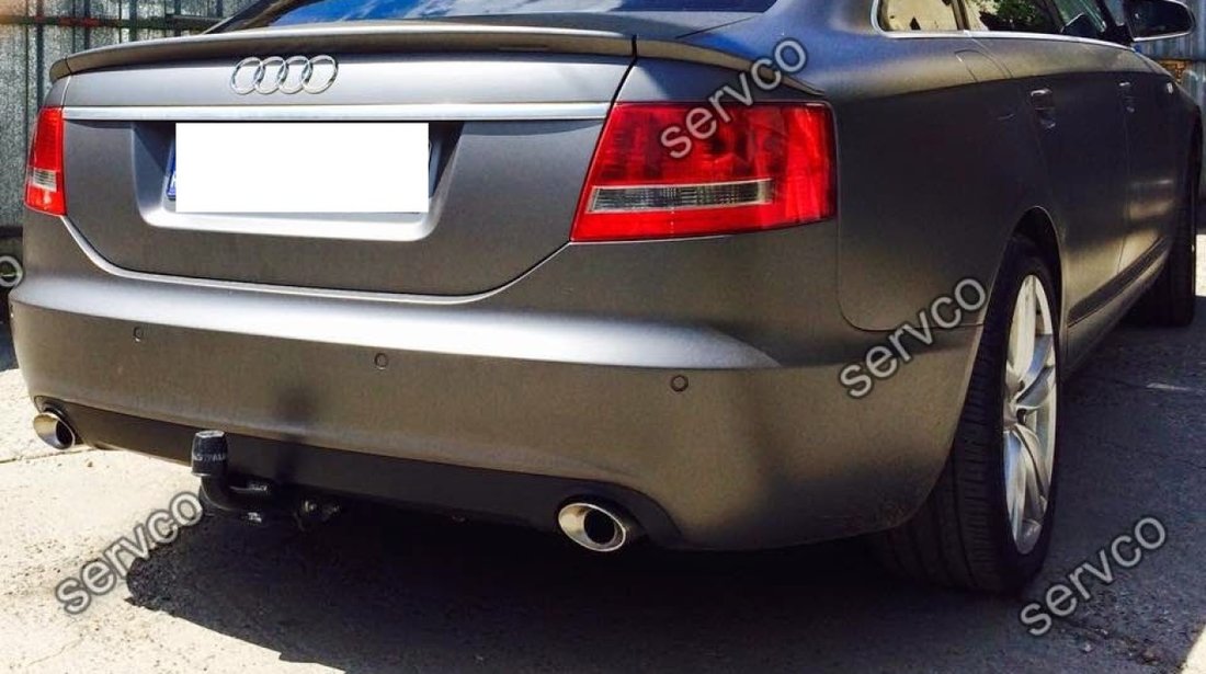 Eleron tuning sport portbagaj Audi A6 C6 4F ABT S6 RS6 S Line Sedan AB look din 3 piese v3