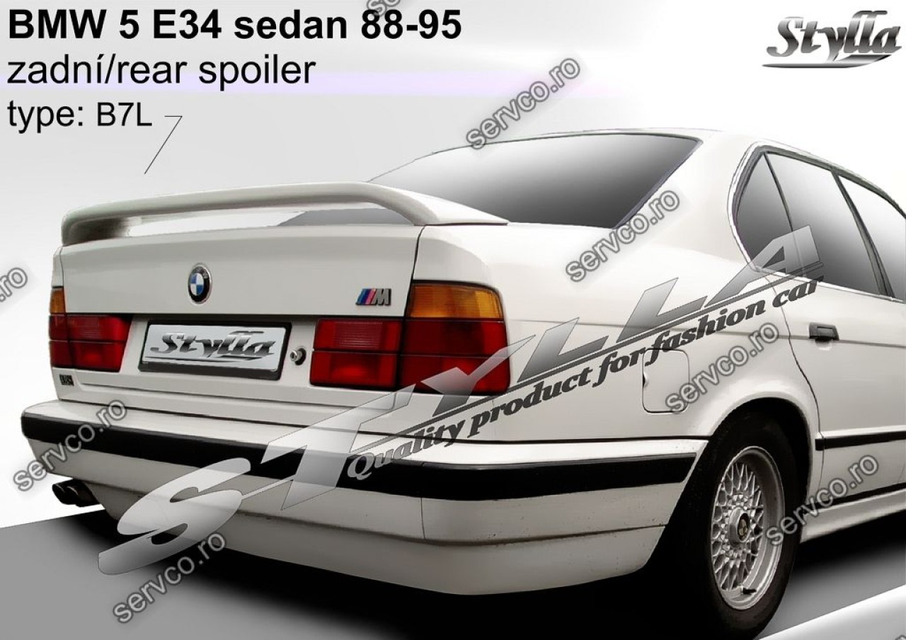 Eleron tuning sport portbagaj BMW Seria 5 E34 Sedan 1988-1995 v2