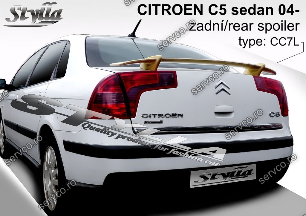 Eleron tuning sport portbagaj Citroen C5 Sedan 2004-2008 v2