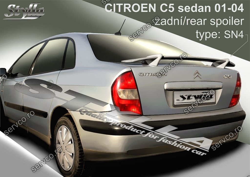 Eleron tuning sport portbagaj Citroen C5 Sedan 2001-2004 v1